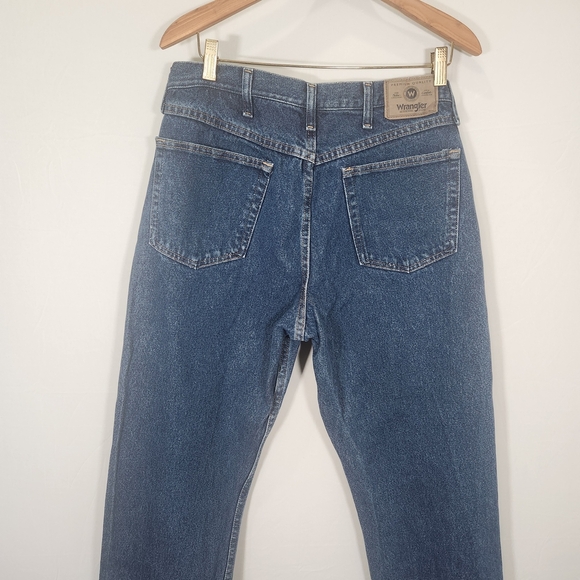 Wrangler Premium Relaxed Fit Denim Jeans for Men 34 X 30 100%Cotton - Picture 4 of 9